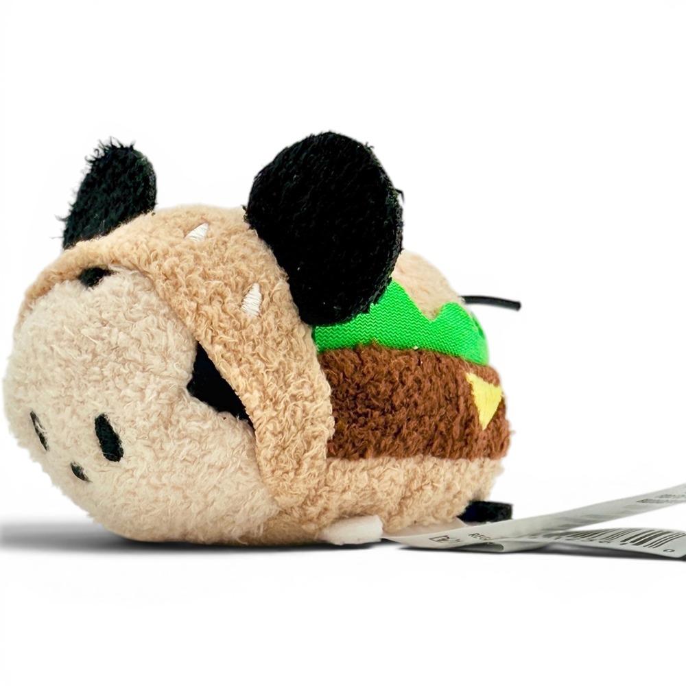 Disney Tsum Tsum Mickey Mouse Cheeseburger Hamburger Plush 2017 Food Collection